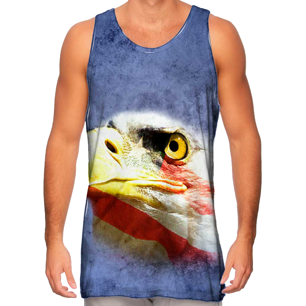 Tank Top For Men Blue
