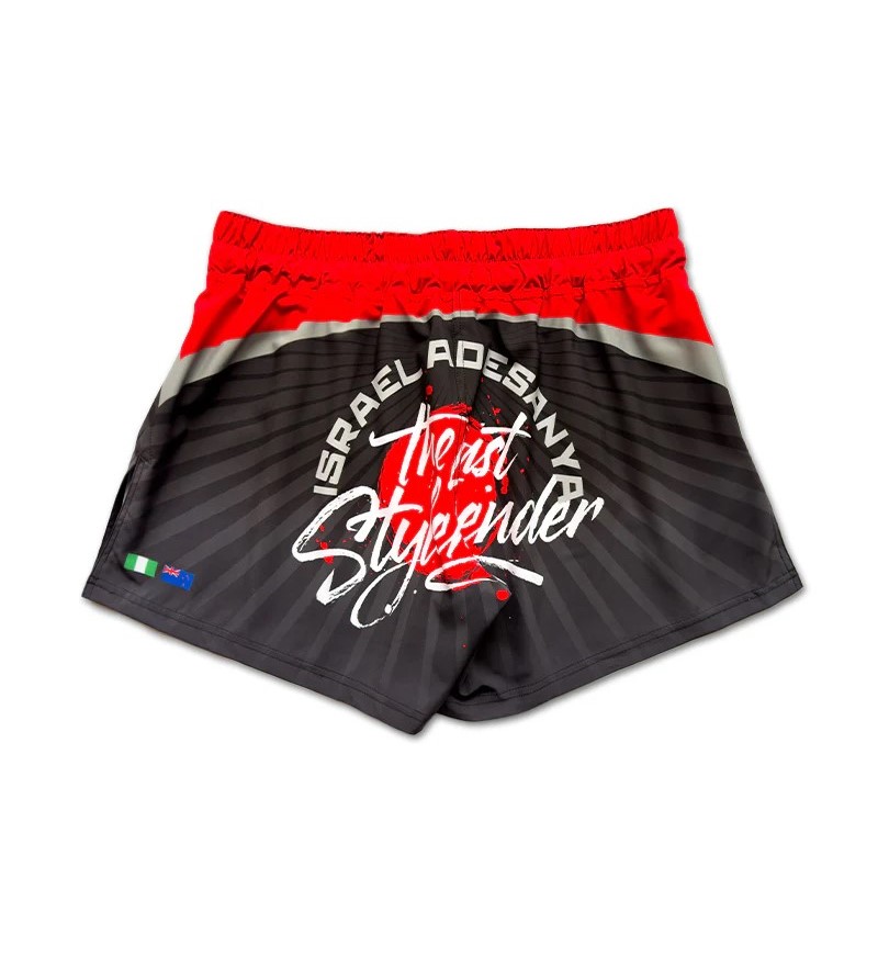 Israel Adesanya 'Retro Stylez' MMA Hybrid Shorts - Image 2