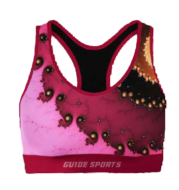 Pink Sports Bra - Image 1