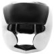 Gel Full-Face Training Head Guard - White/Black - Thumbnail Image 2