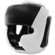 Gel Full-Face Training Head Guard - White/Black